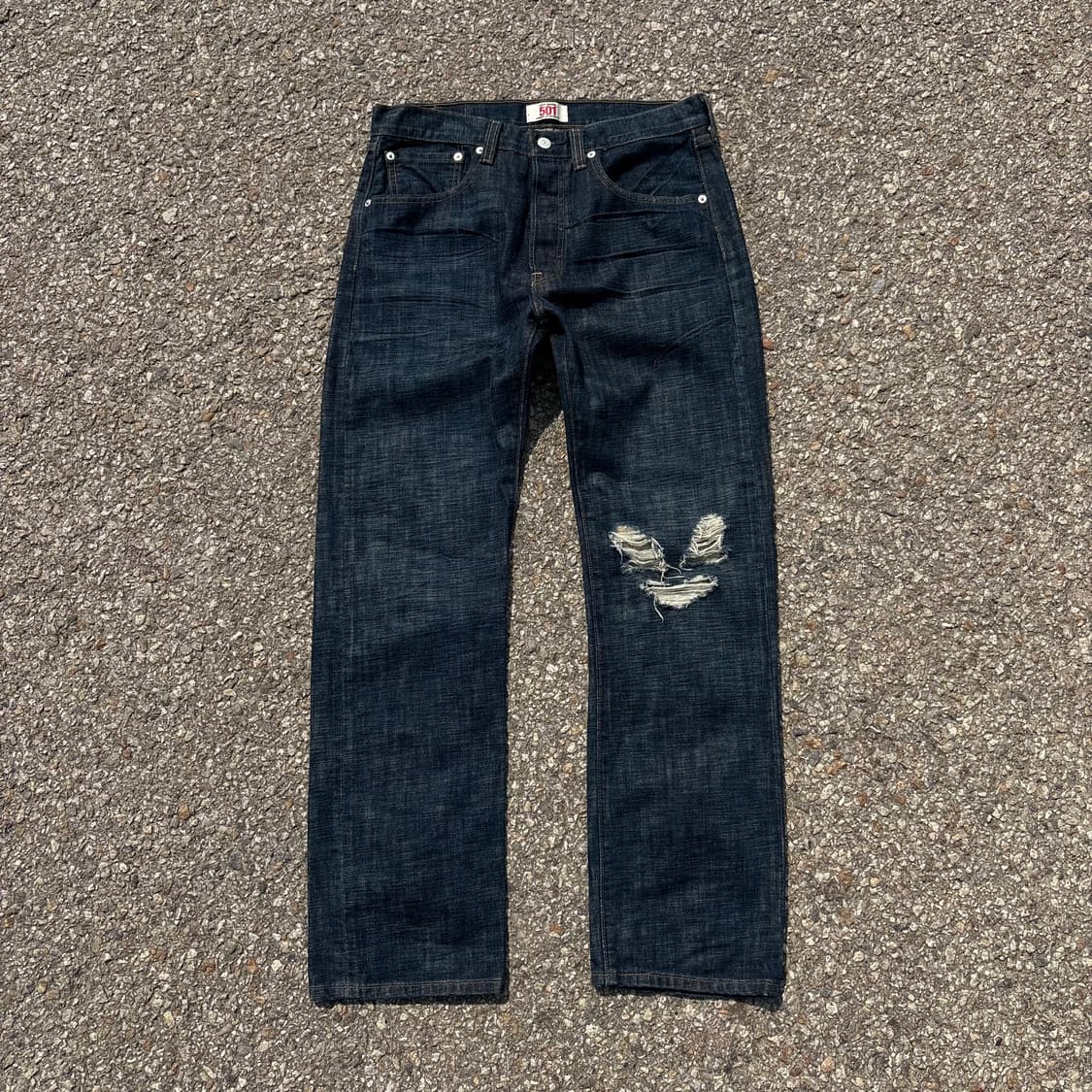 Levis 리바이스 501 스트레이트 플라이 데님 팬츠 상품이미지1