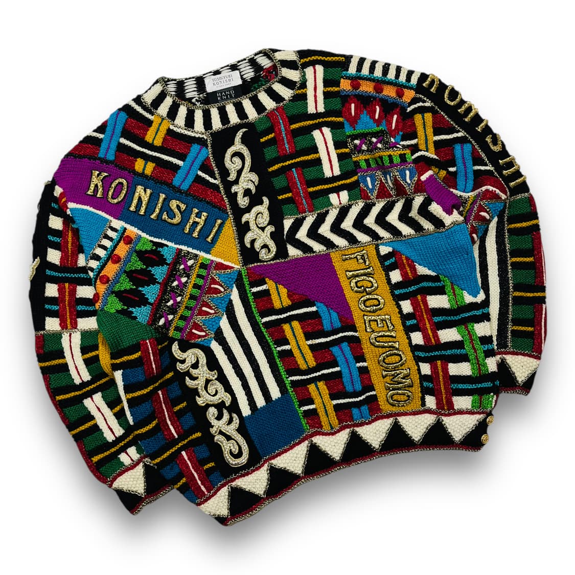 Yoshiyuki Konishi 80s pearl knitwear 상품이미지2