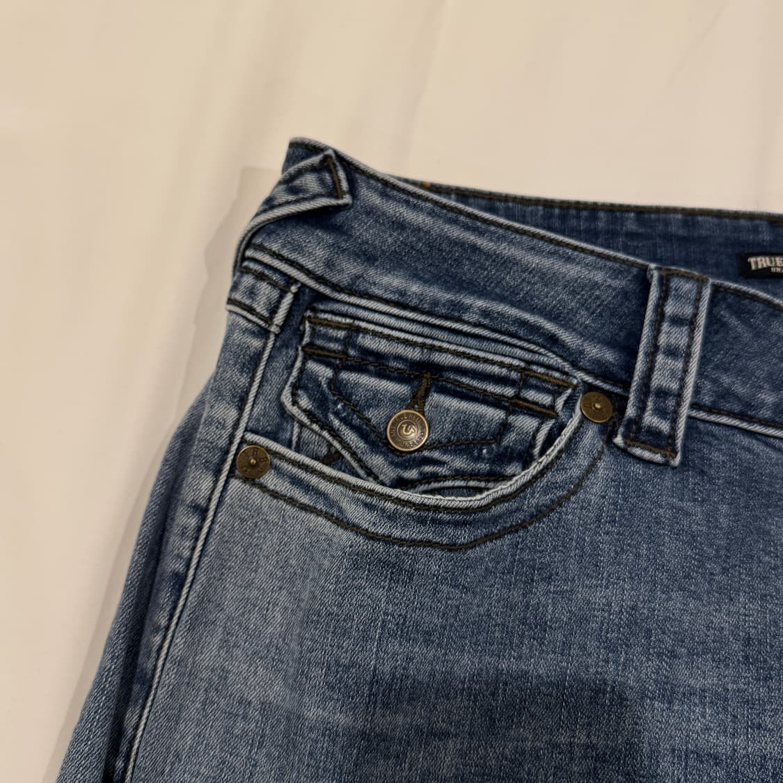 트루릴리젼 스트레이트핏 데님 팬츠 32 상품이미지10