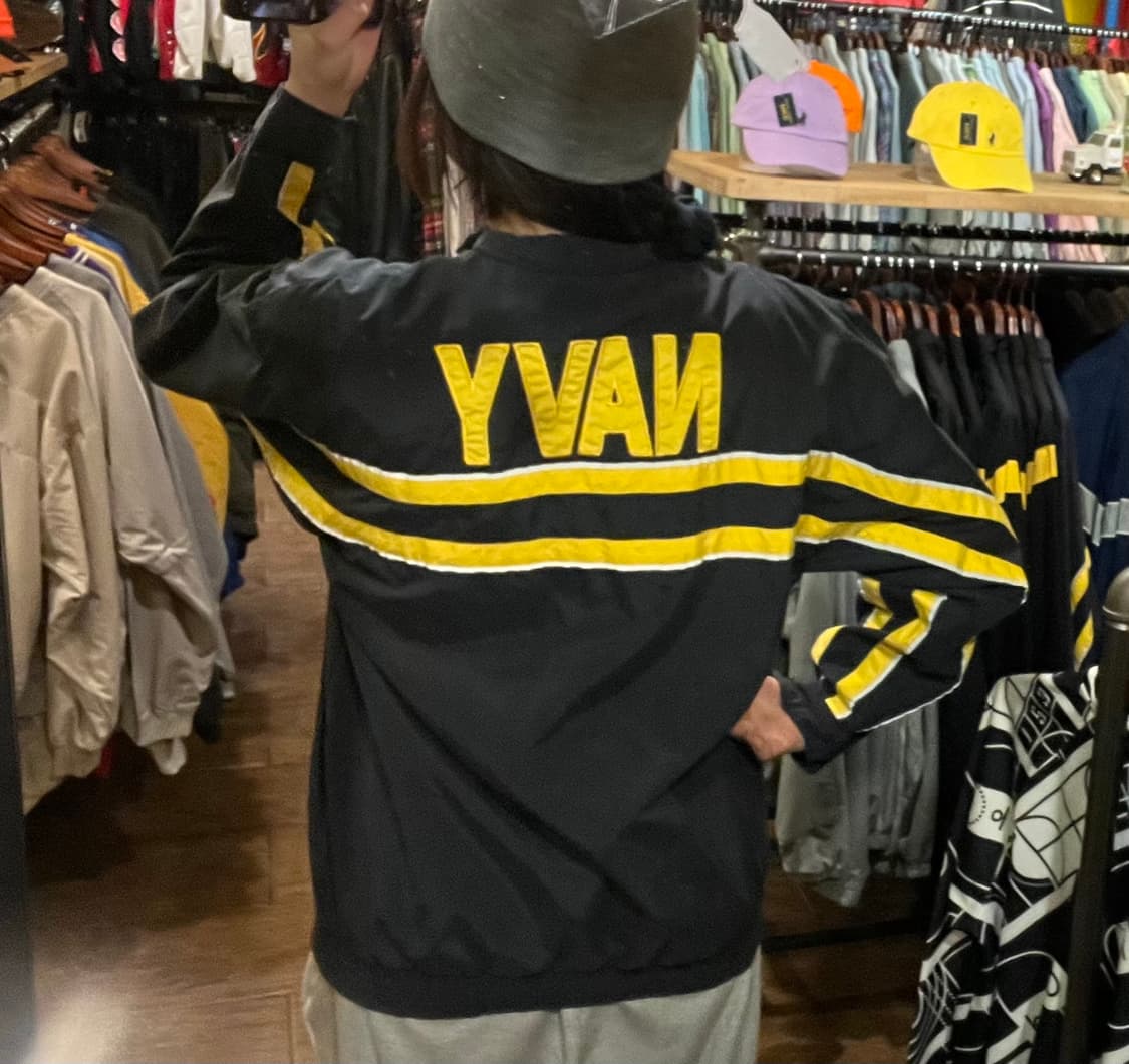 [HI] 빈티지 바람막이 블랙 상품이미지5