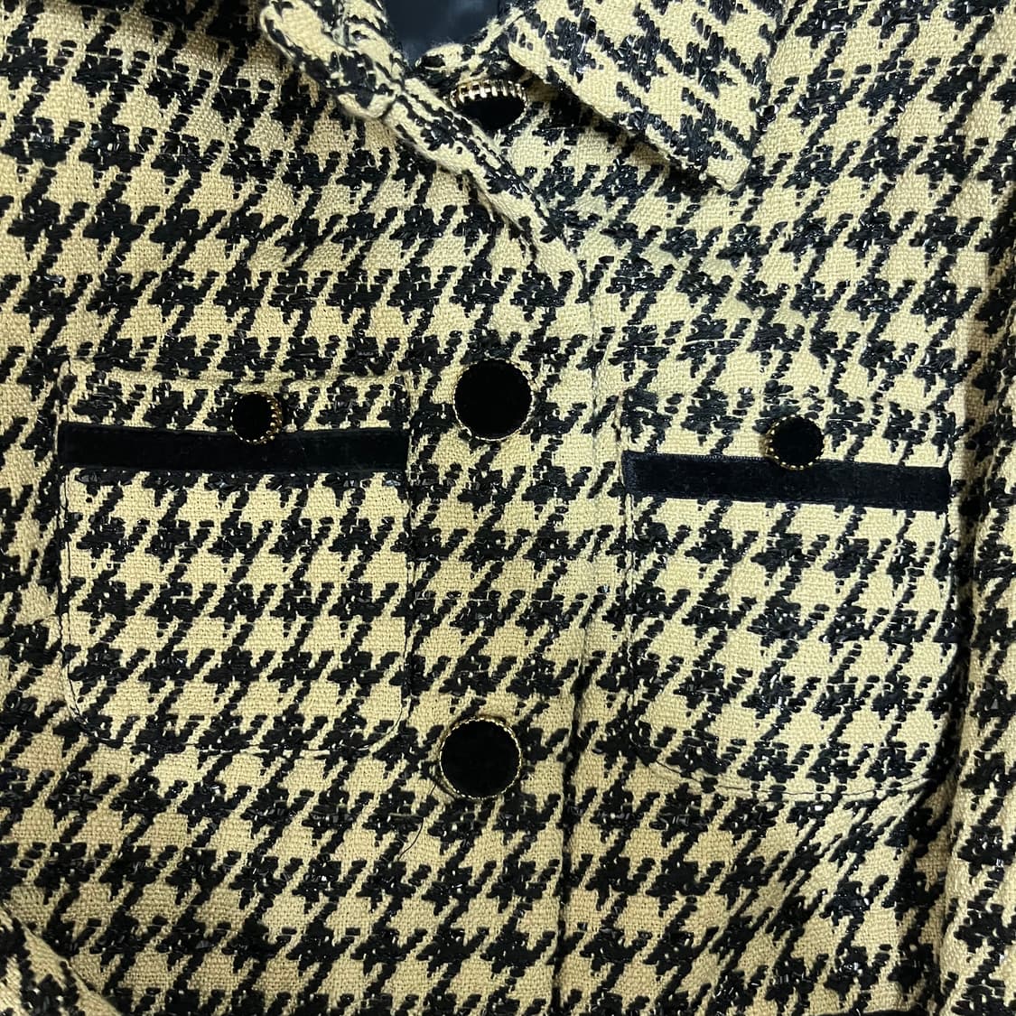 디올 하운드투스 체크 패턴 원피스 상품이미지3