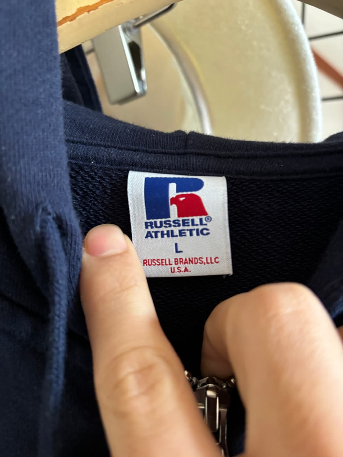 러셀 후드집업 L 상품이미지2