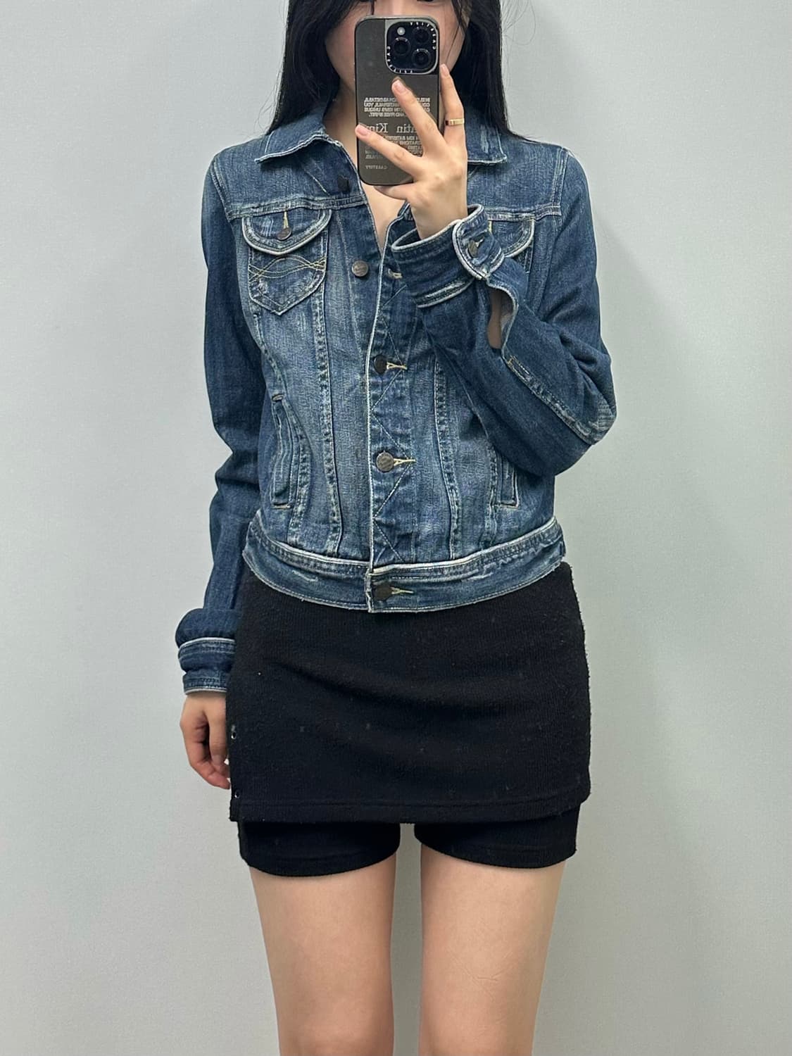 아베크롬비 y2k 와투케 빈티지디테일 데님자켓 상품이미지1