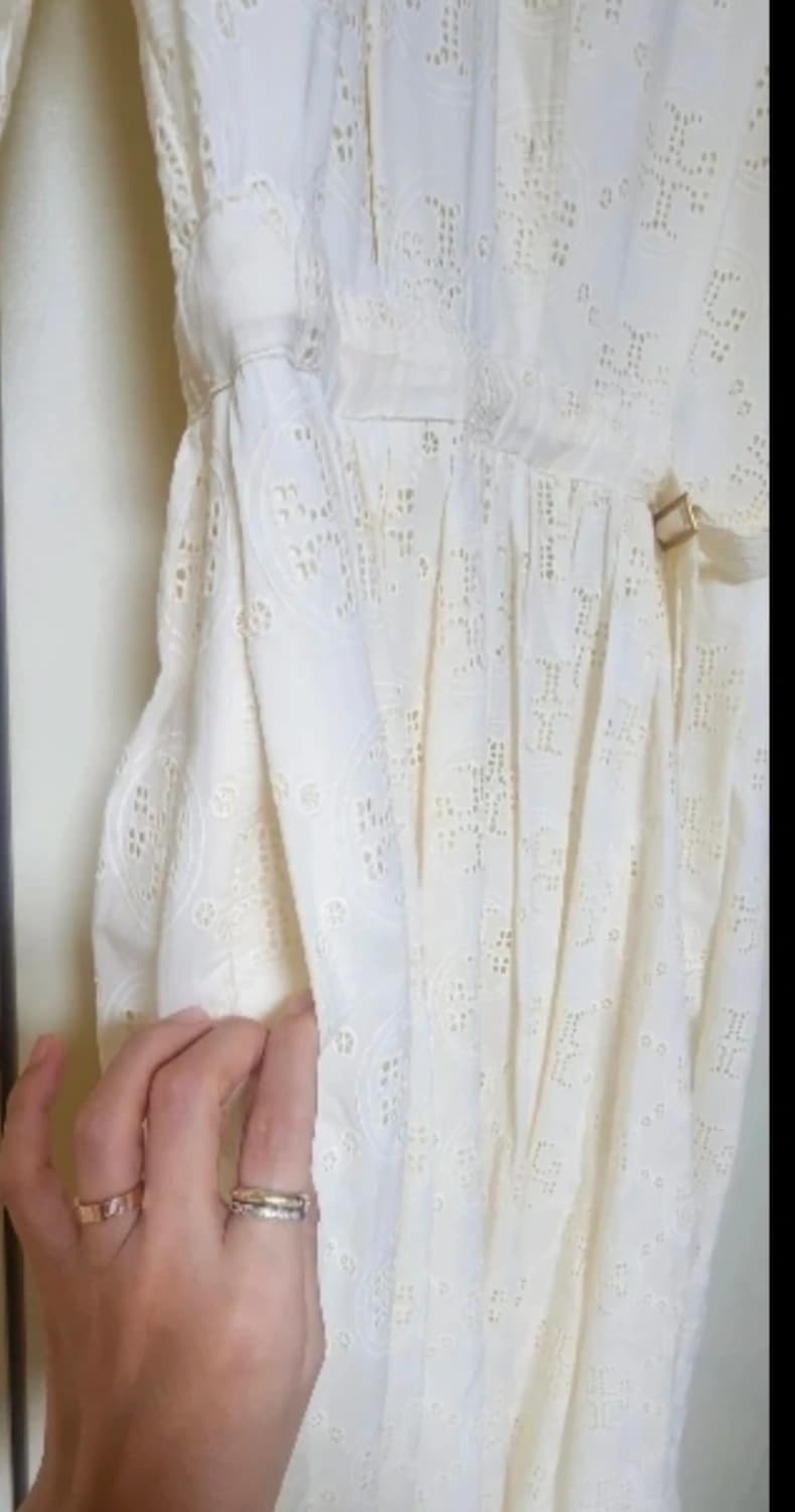 새제품 Tory Burch 원피스 IVORY 토리버치 롱 원피스 상품이미지7