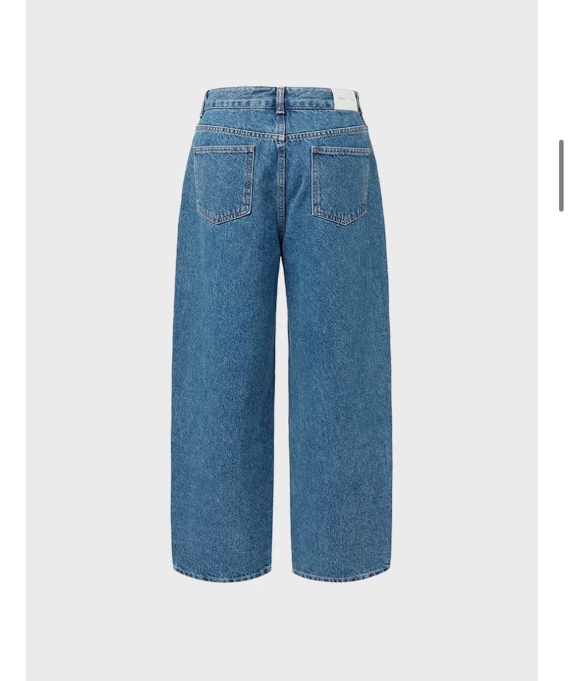 [AMOMENTO] 리사이클 데님_ mid blue (M사이즈) 상품이미지2