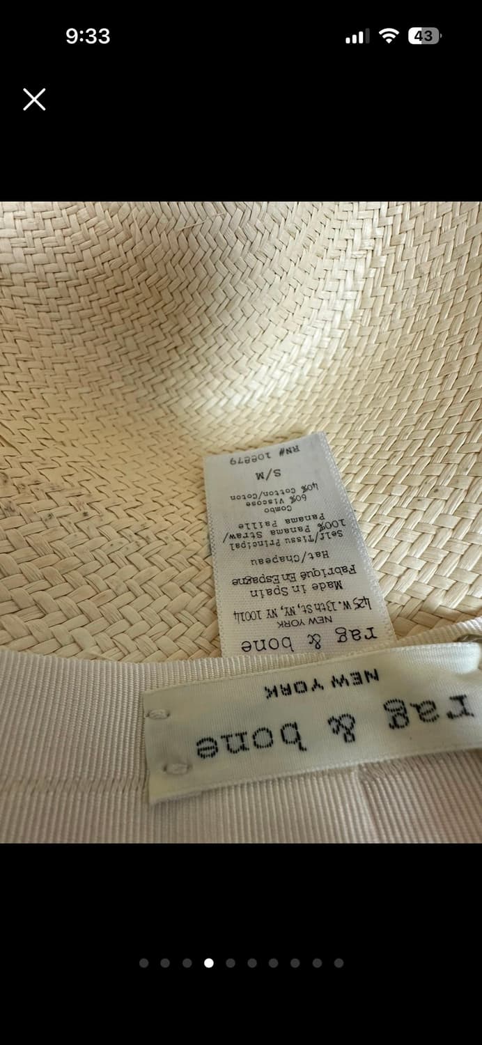 랙앤본 모자 상품이미지4