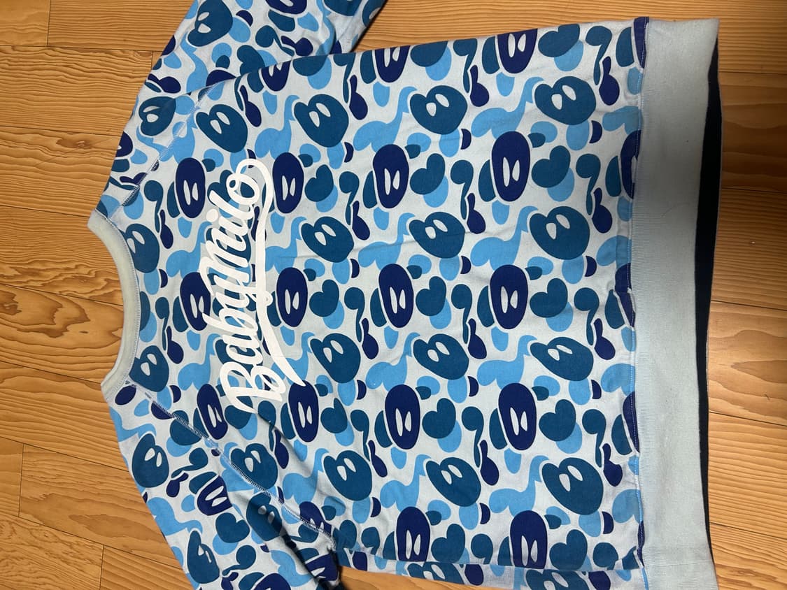 베이프 청계& 베이미마일로  리버서벌 맨투맨 상품이미지6