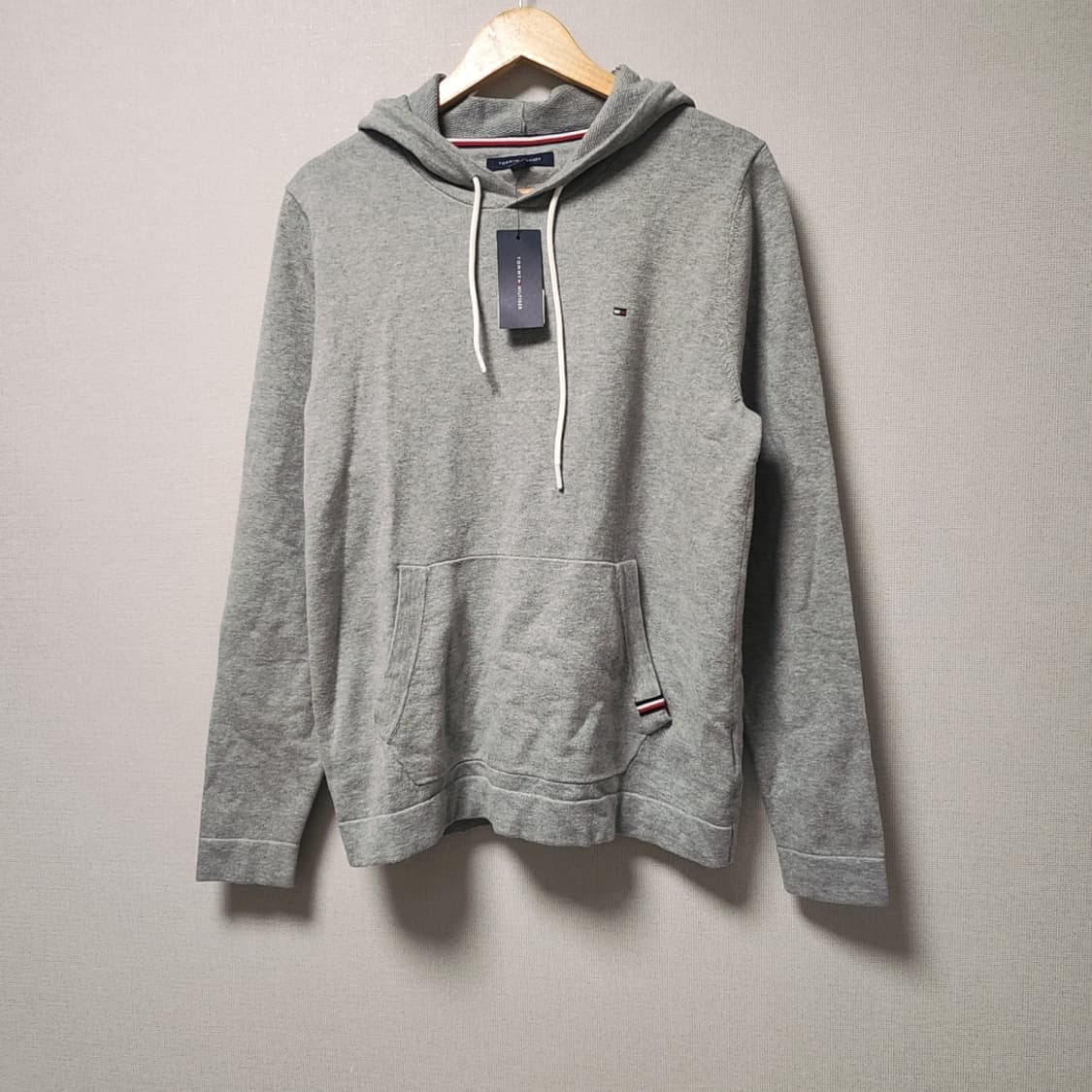 [M] 새상품 타미힐피거 그레이 후드티 상품이미지1