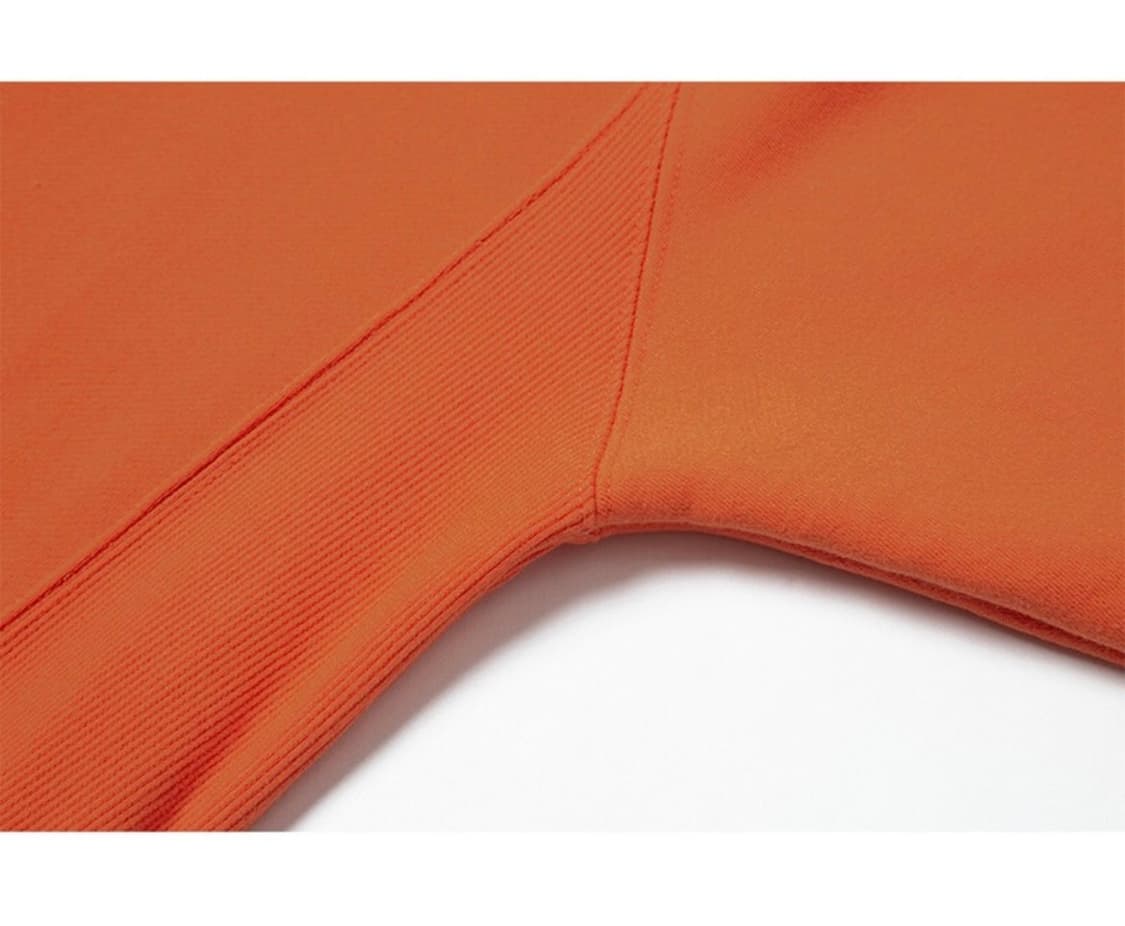 챈스챈스 기모 후드 오렌지 상품이미지2