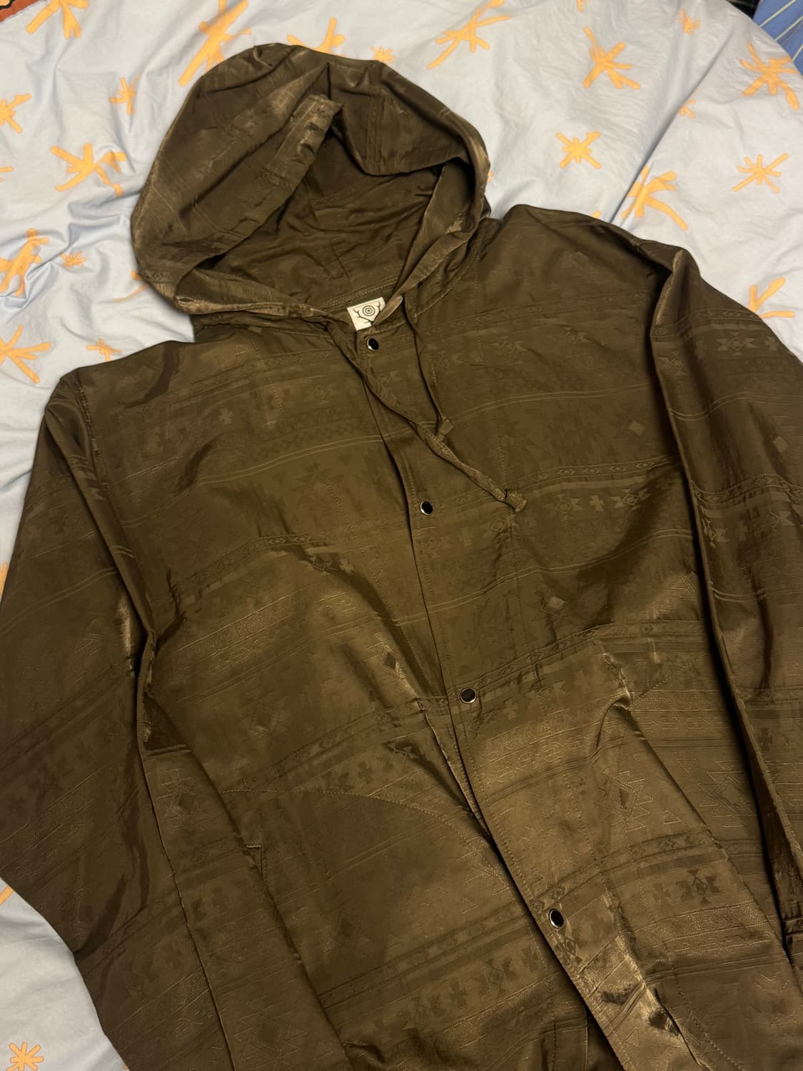 남이서팔 south2west8 새틴 멕시칸 후드 자켓 L사이즈 상품이미지1