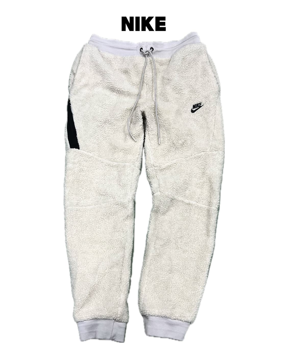 나이키 셰르파 후리스 조거팬츠 아이보리 상품이미지1