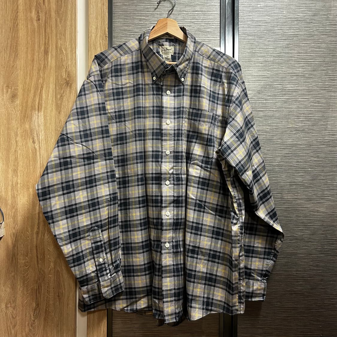 엘엘빈 체크셔츠 2XL 상품이미지1