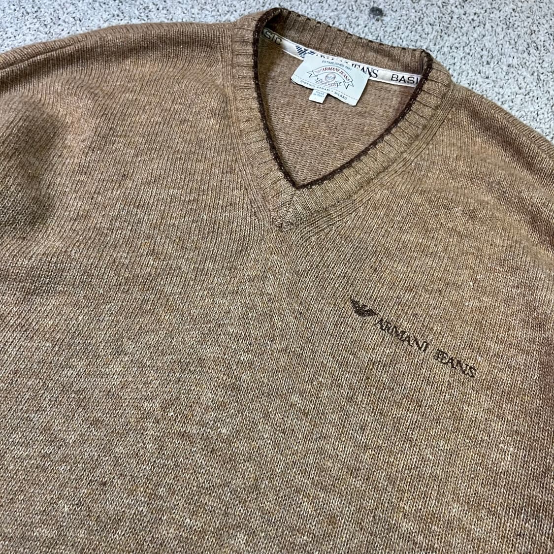 아르마니 진스 울 니트 상품이미지2