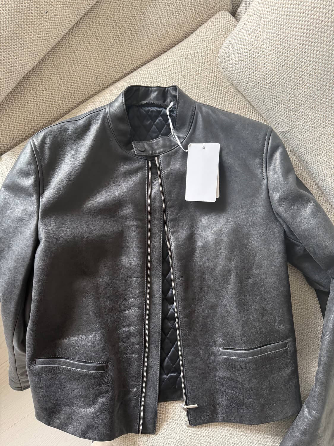 페라가모 가죽자켓 50 상품이미지4