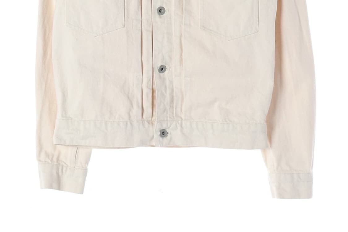 벌스데이수트 아이보리 데님 트러커 자켓 S 상품이미지4
