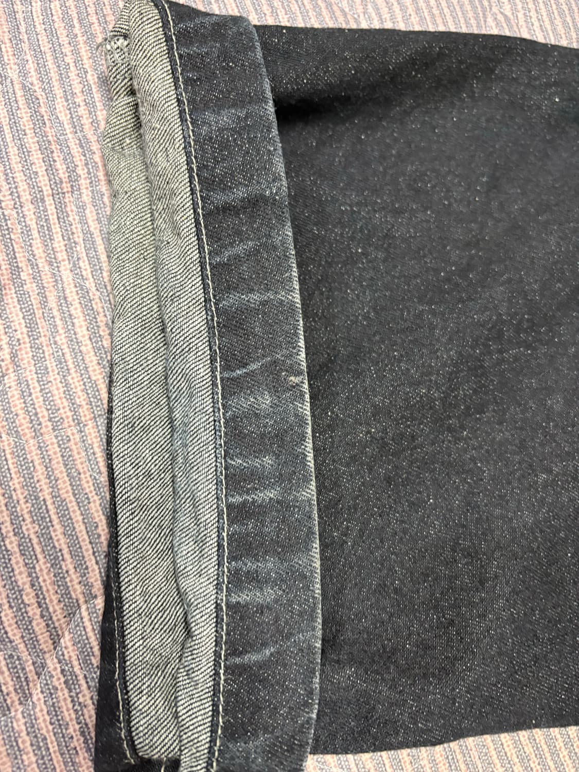 Needlework Carpenter Denim Pants (Black) 상품이미지4