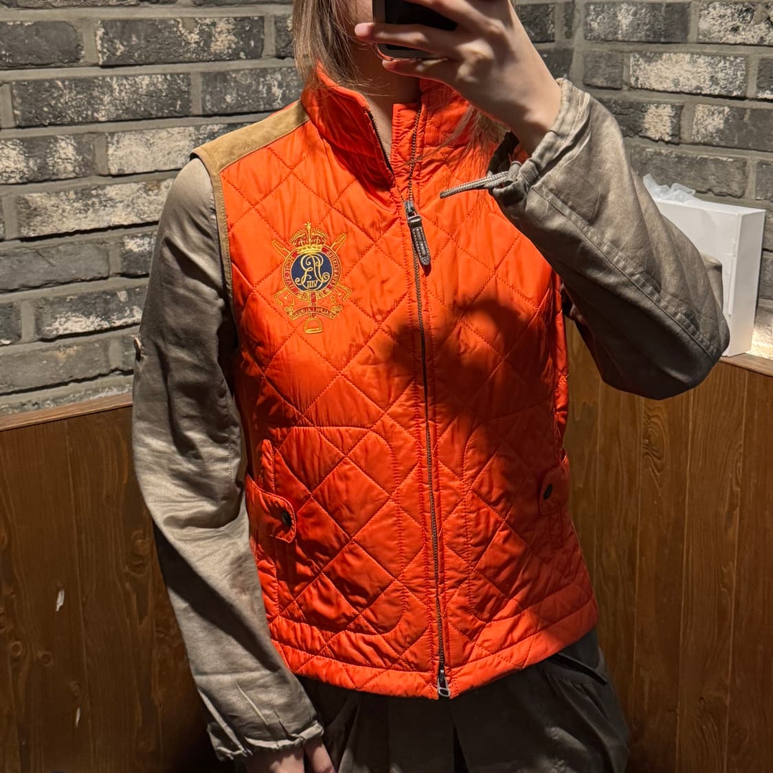 L) 폴로 랄프로렌 클래식 퀼팅 조끼 베스트 상품이미지10