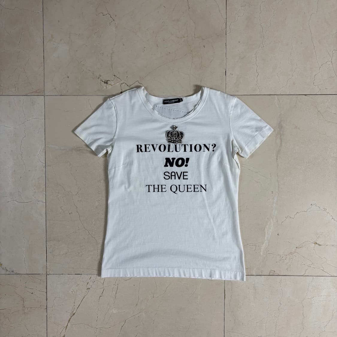 Dolce & Gabbana save the queen T-Shirt 상품이미지3