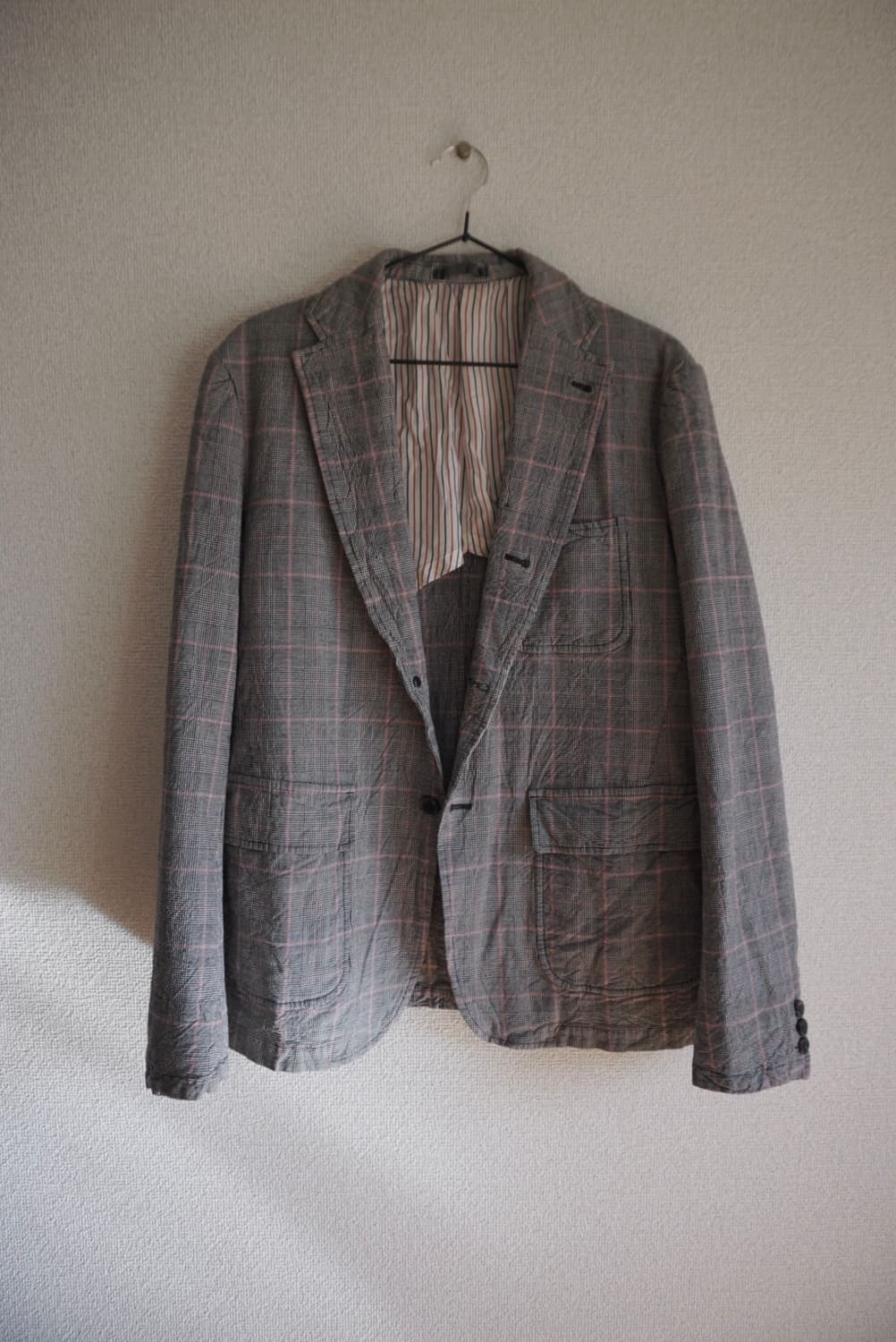 Comme des Garcons homme check jacket 상품이미지1