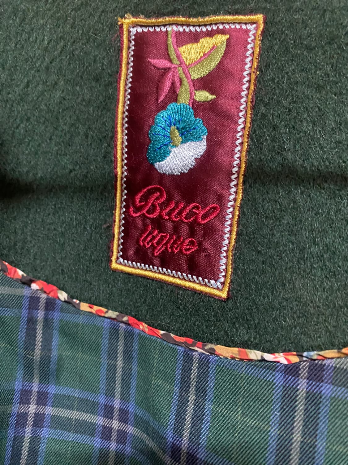 빈티지 자수 코트 상품이미지5