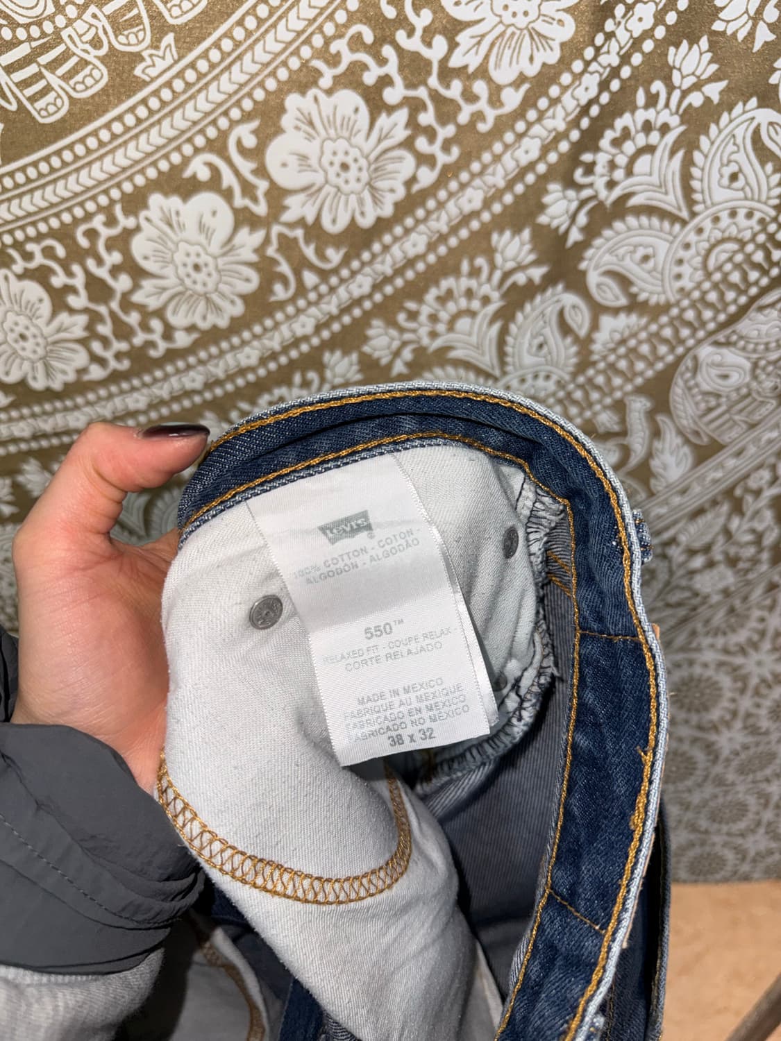 리바이스 550 빈티지 워싱 데님팬츠 상품이미지8