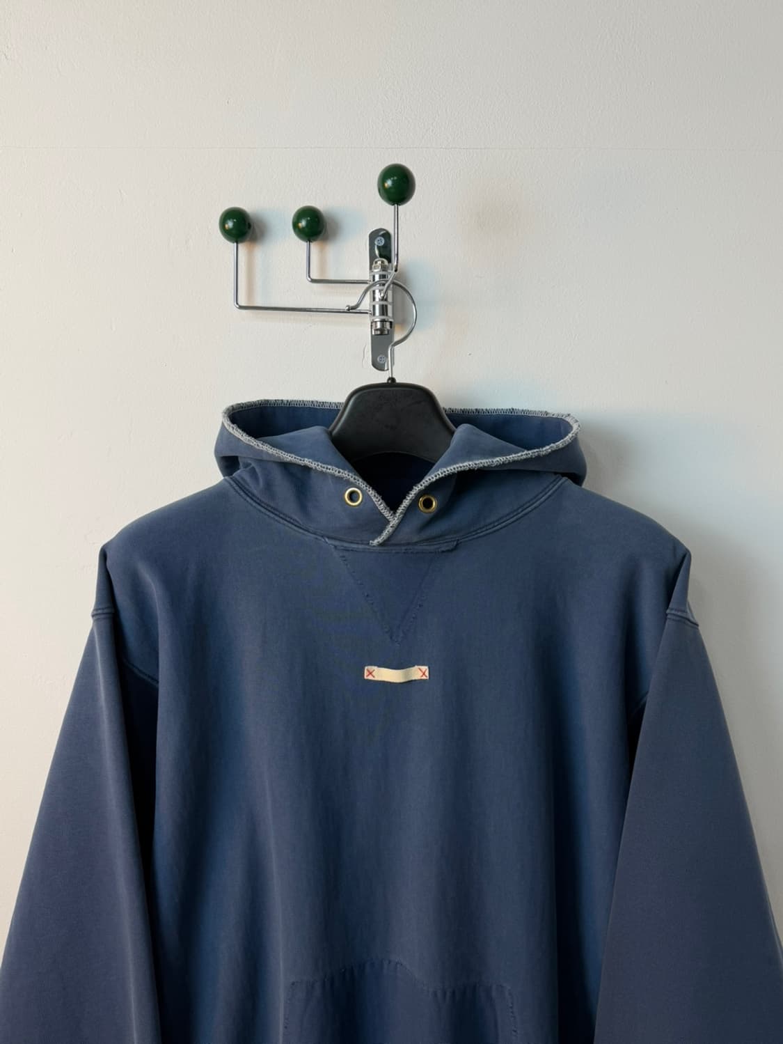 메종 마르지엘라 XX 로고 스티츠 후드티 상품이미지3