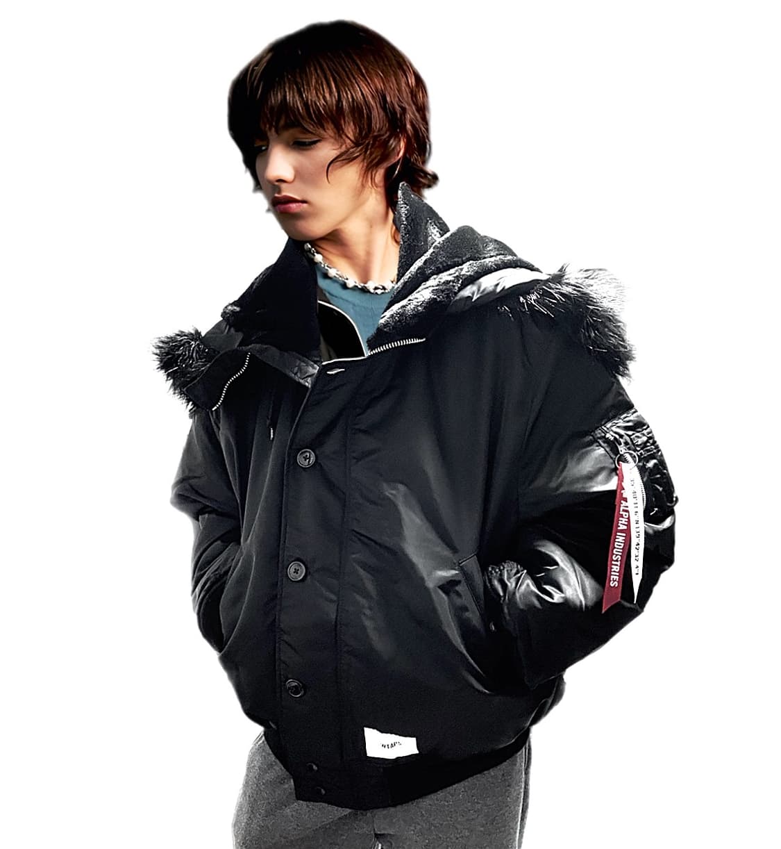 WTAPS X Alphaindustries N-2B 봄버 상품이미지1