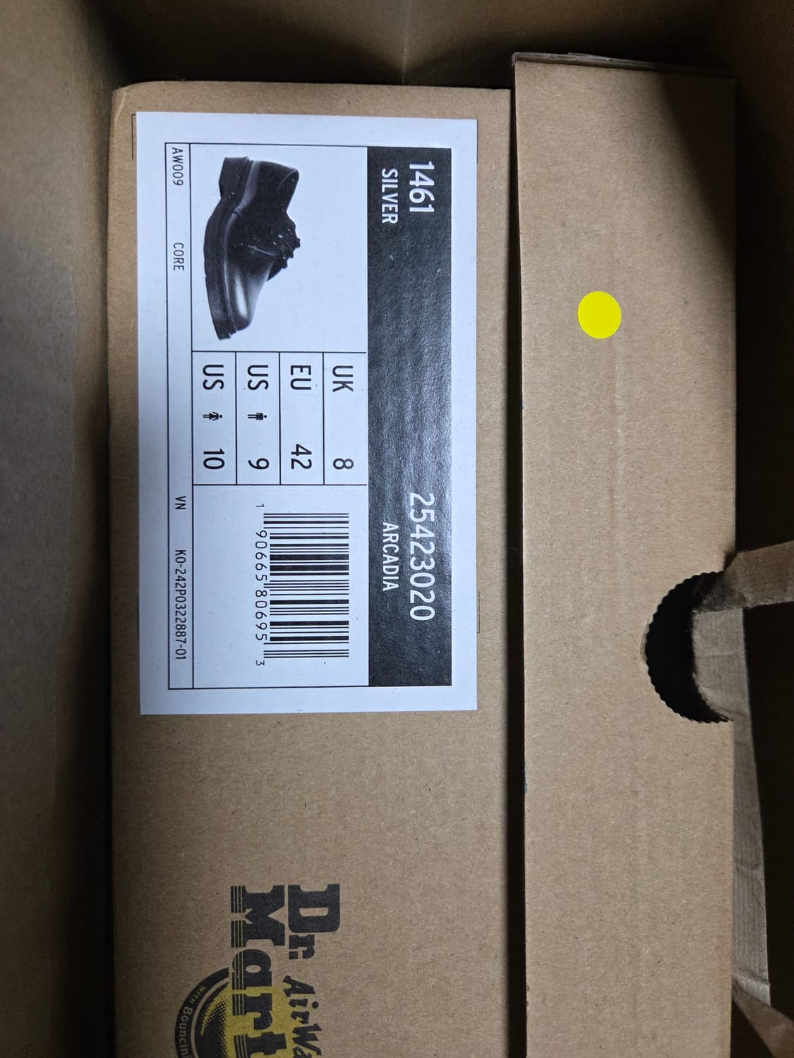 [270] 닥터마틴 1461 실버 아카디아 판매합니다 상품이미지2