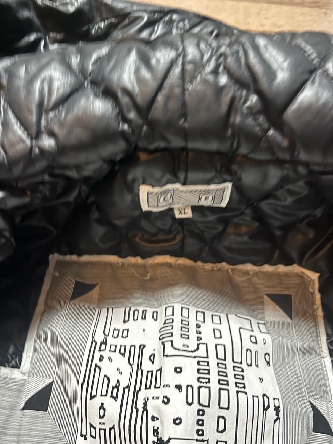 cavempt 패디드 헤비 후드 코트 xl 상품이미지2