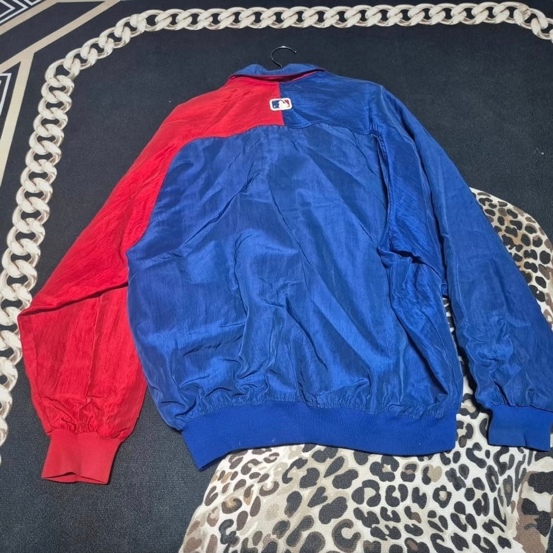 90's 스타터 몬트리올 엑스포스 빈티지 새틴 바시티 자켓 XL 상품이미지4