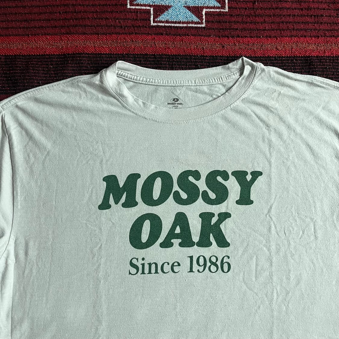 모시오크 로고 반팔 티셔츠 MOSSY OAK 상품이미지3