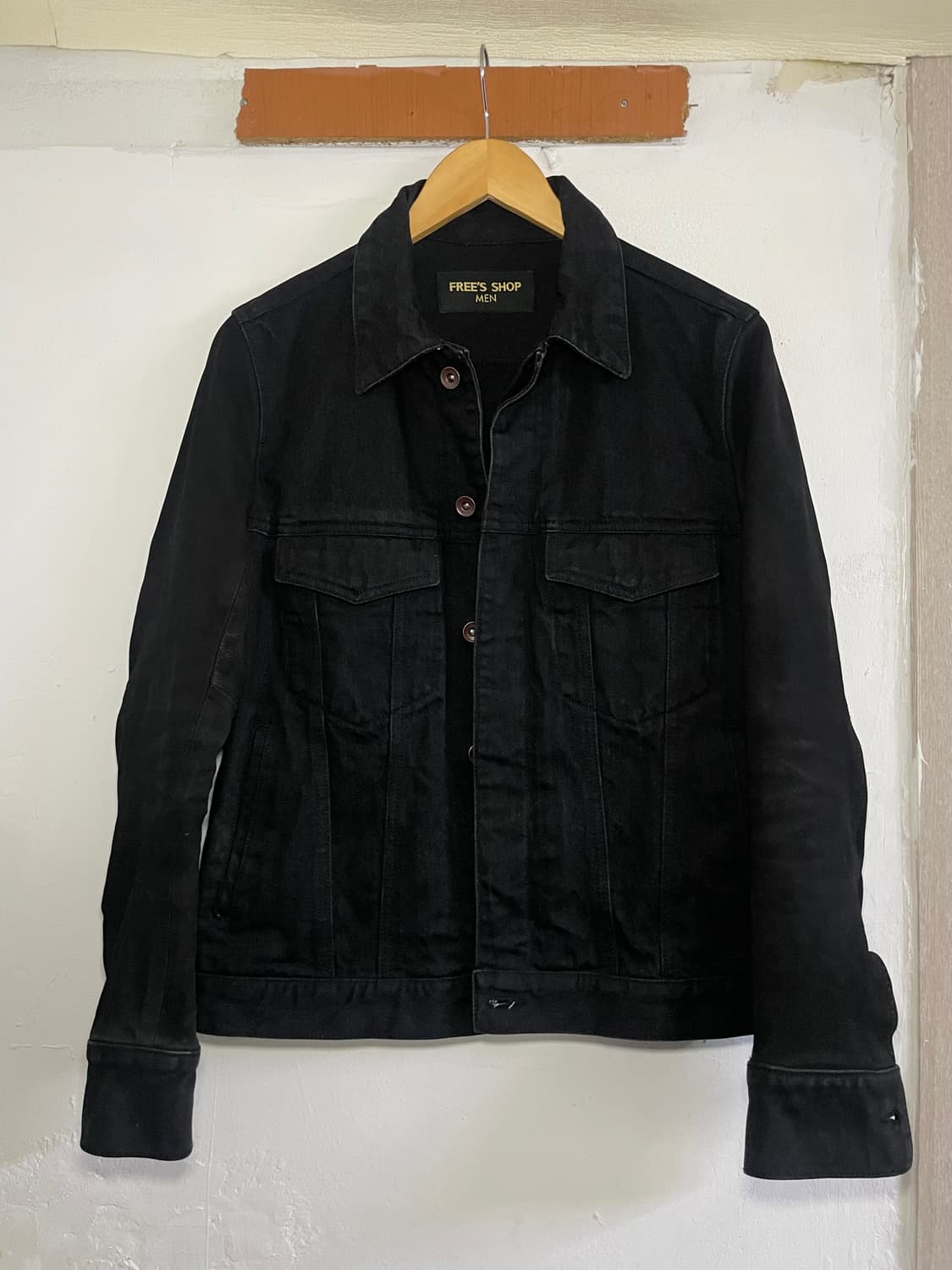 free shop 데님 리더 트러커 자켓 상품이미지1