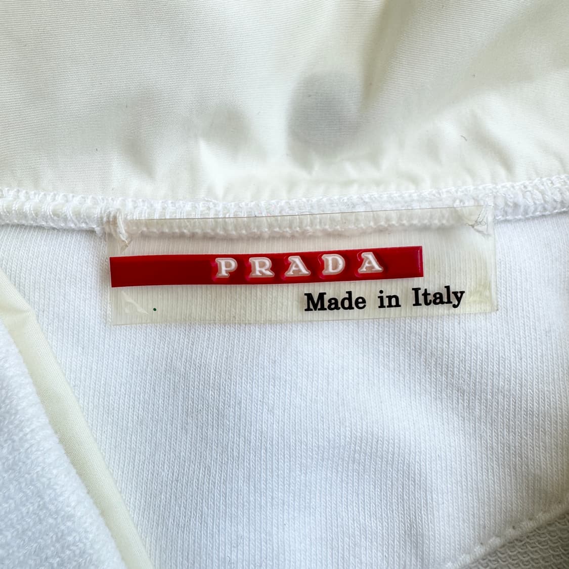 프라다 스포츠 00s 코튼 봄버 집업 자켓 상품이미지3