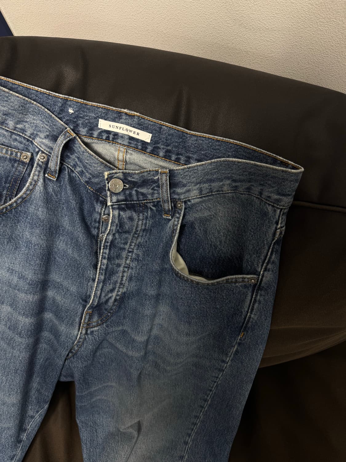 Sunflower Wide twist denim 상품이미지3