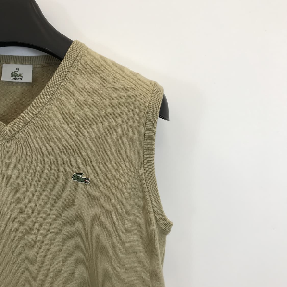 라코스테 울100프로 니트조끼 [여성95] 상품이미지2