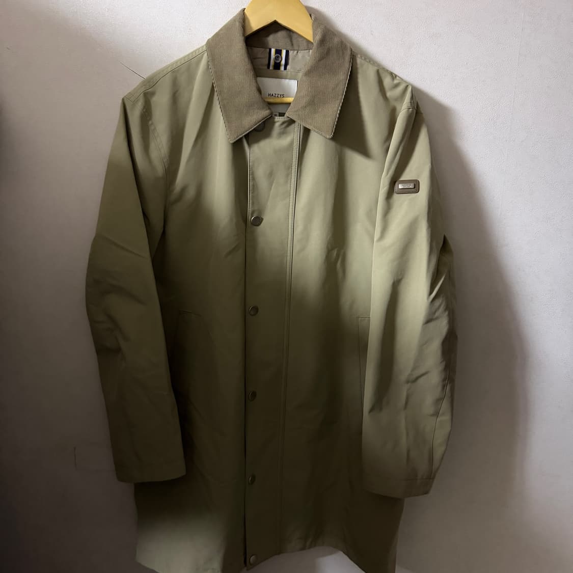 헤지스 디테쳐블 헌팅코트 베이지 100(남성 105까지) 상품이미지10