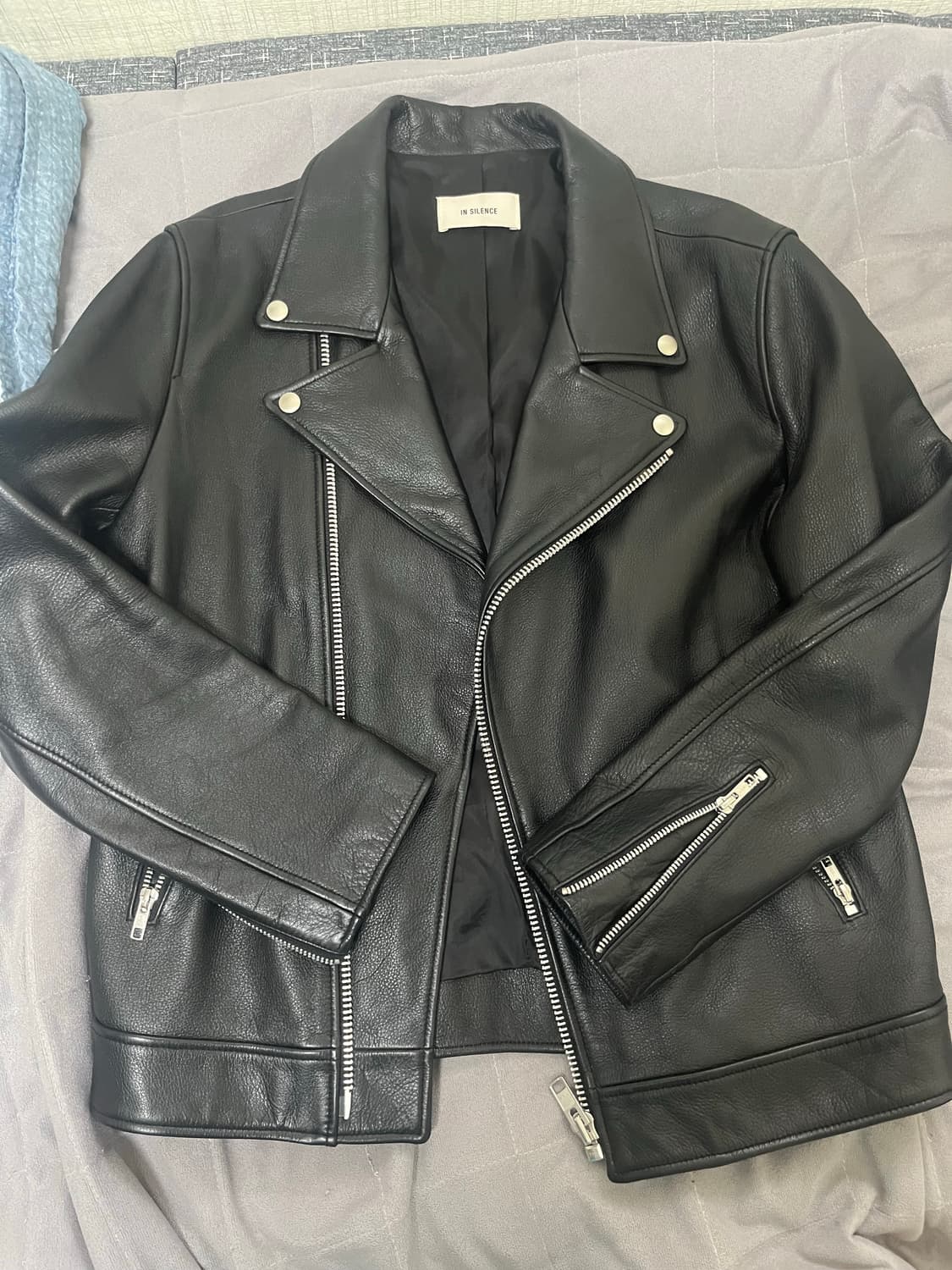 인사일런스 소가죽 자켓L 상품이미지1