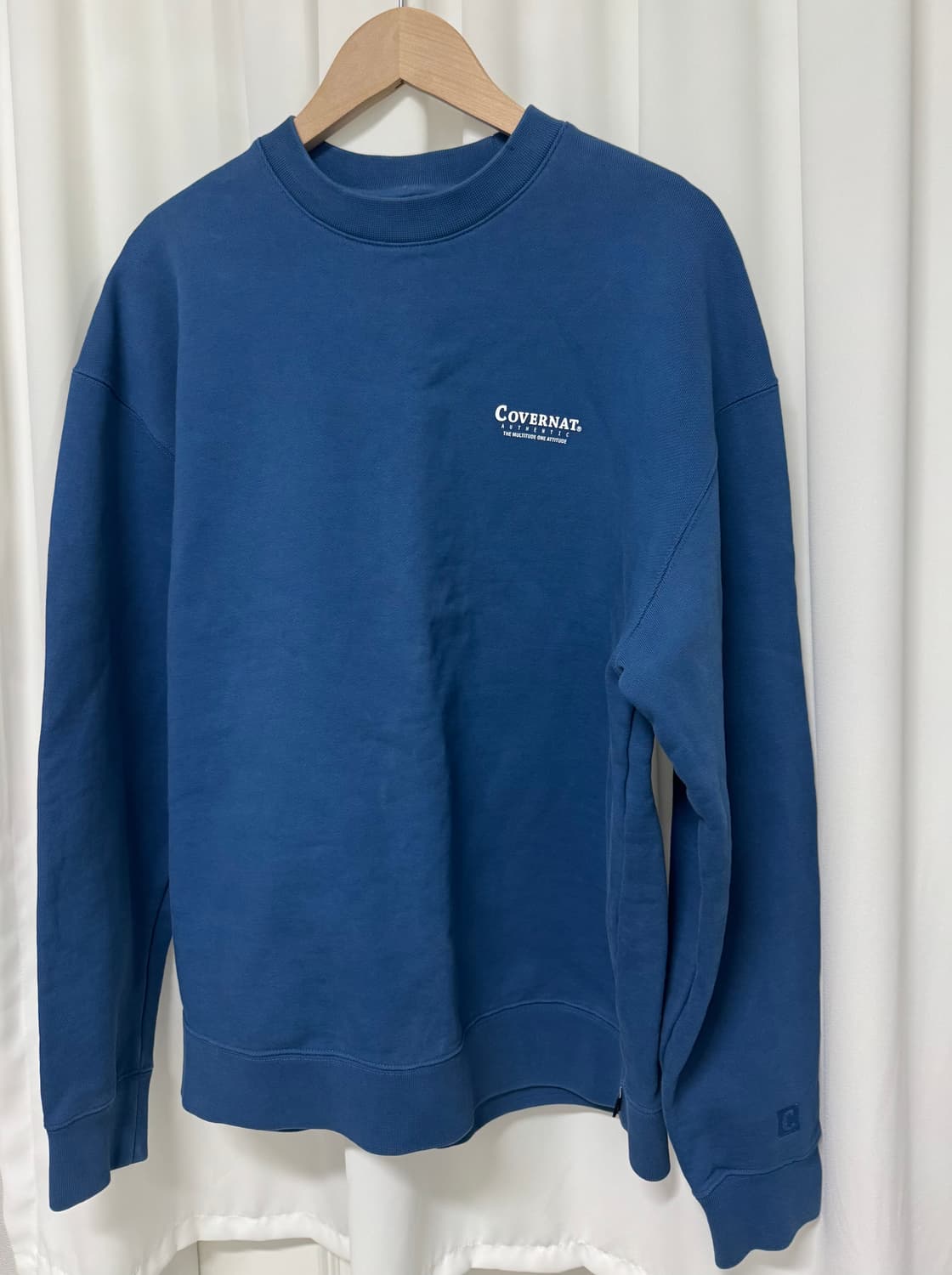 커버낫 블루 맨투맨 상품이미지5