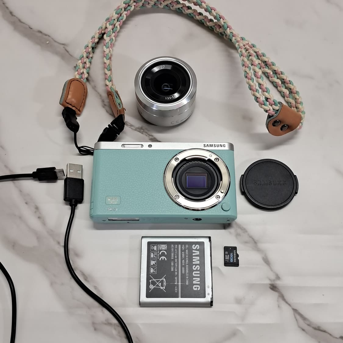 A급! 미러팝 삼성 미러리스 NX mini / 9-27mm 렌즈 상품이미지8