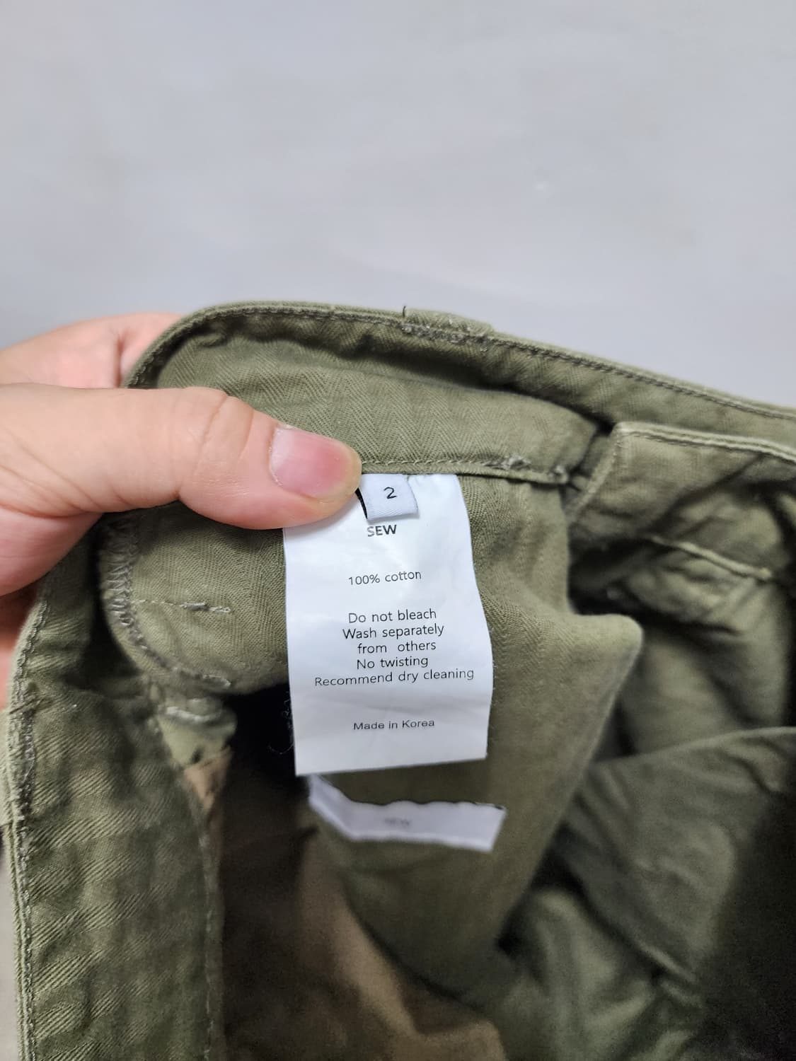 스테디에브리웨어 SEW M47 카고바지 상품이미지4