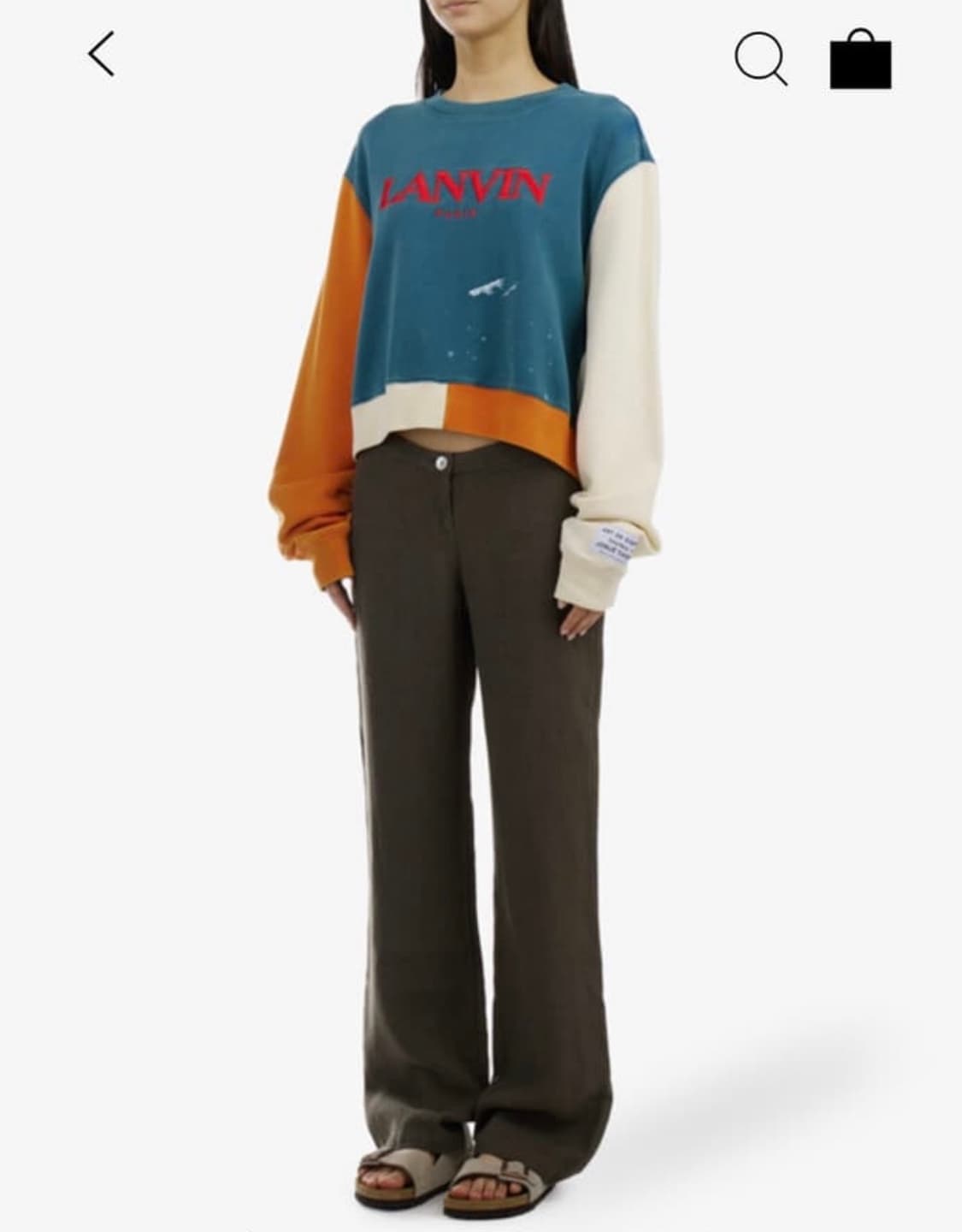 랑방 X 갤러리디파트먼트 콜라보 맨투맨 티셔츠 상품이미지10