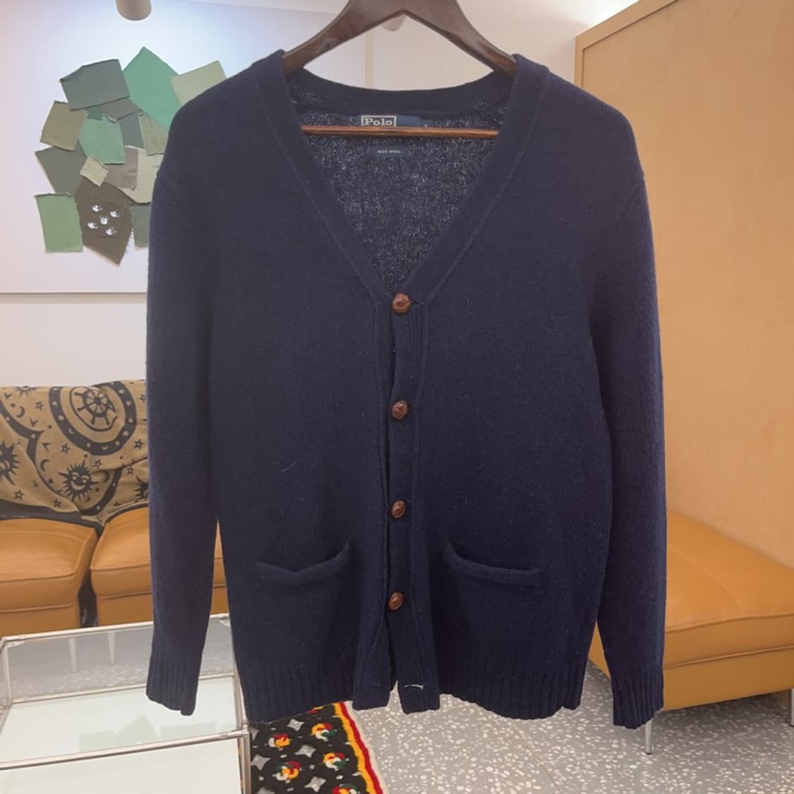 폴로 랄프로렌 모던캐주얼 브이넥 울니트 가디건 L C07809 상품이미지3