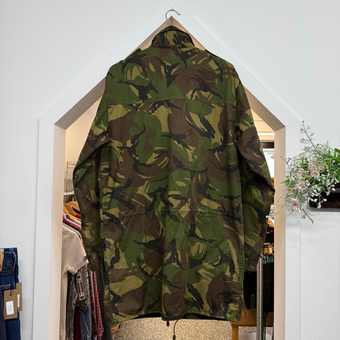 90s 빈티지 네덜란드군 M90 우드랜드 필드 자켓 (L)  상품이미지3