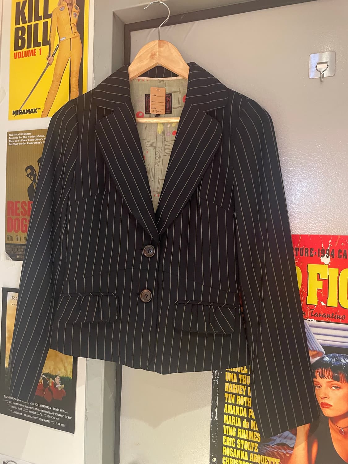 스트라이프 울 자켓 상품이미지1