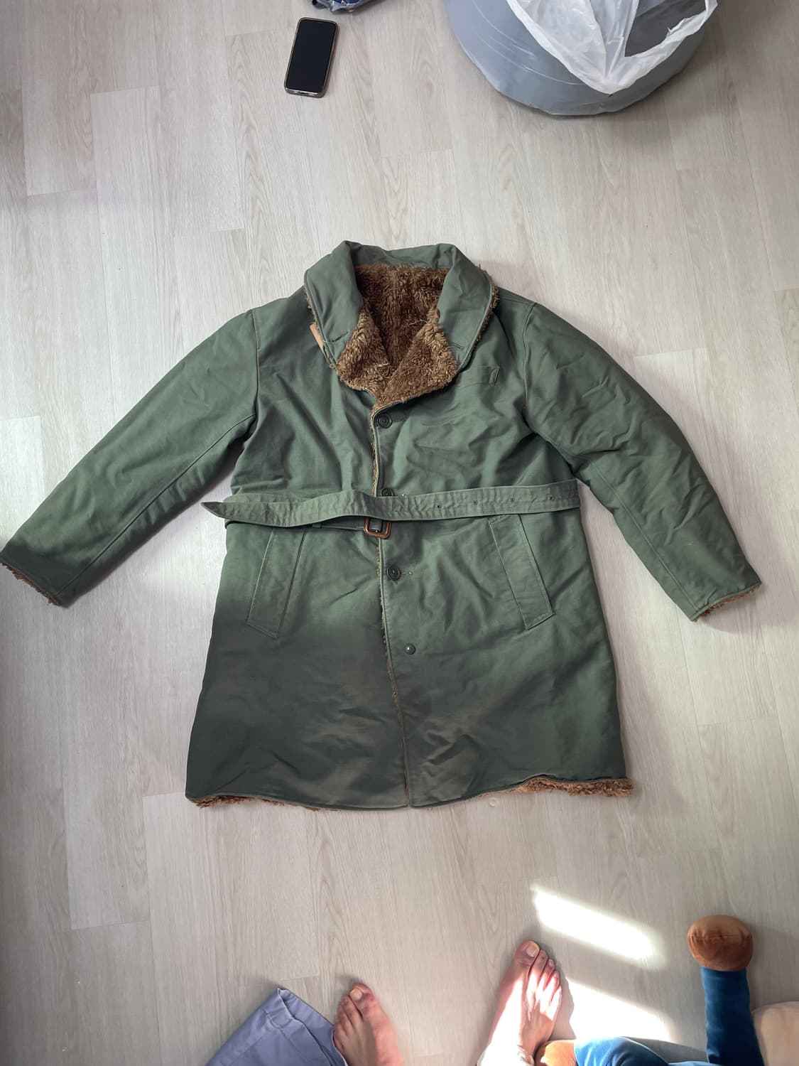 엔지니어드 가먼츠 코트 리버시블 s 상품이미지10