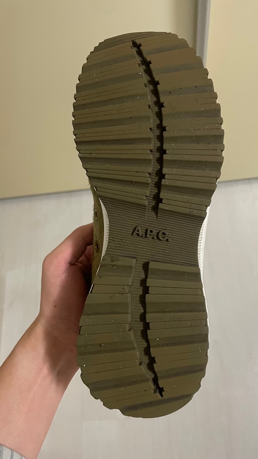 A.P.C. 아페쎄 스니커즈 카키 EU40 상품이미지6