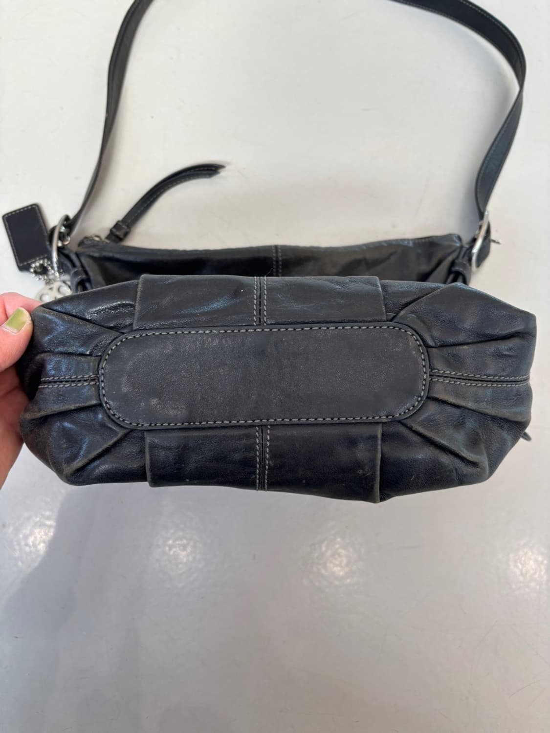 Old Coach Leather Bag 상품이미지3