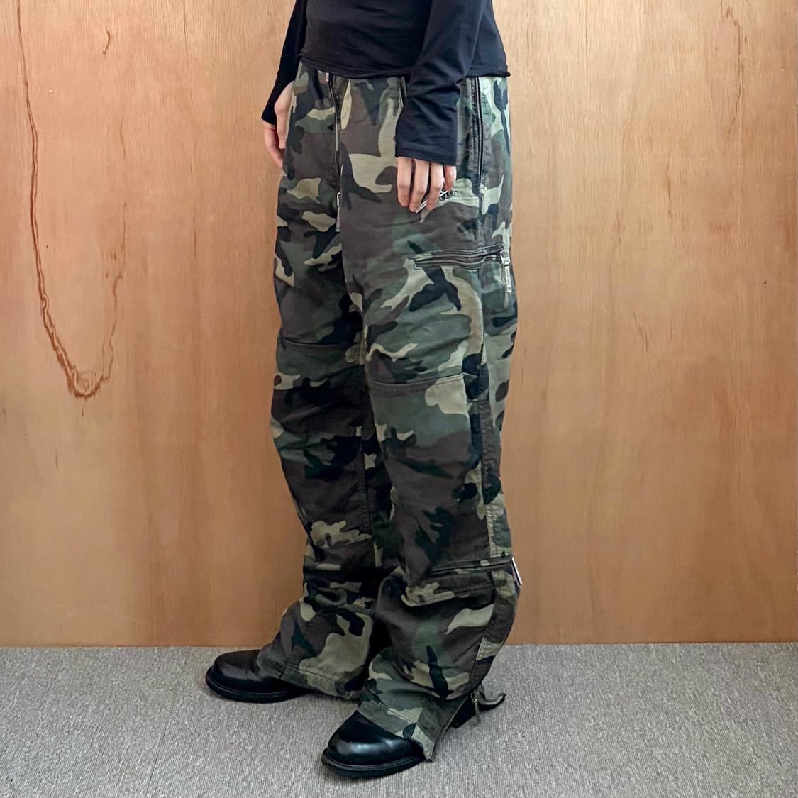 립반윙클 카모 파라슈트 팬츠 상품이미지1