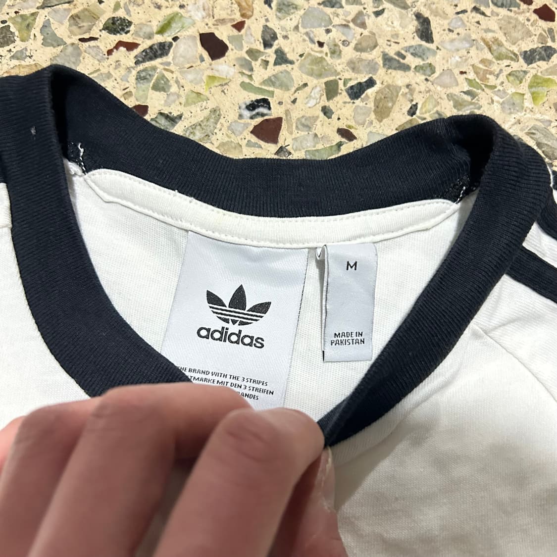 아디다스(ADIDAS)화이트 링거티 상품이미지4