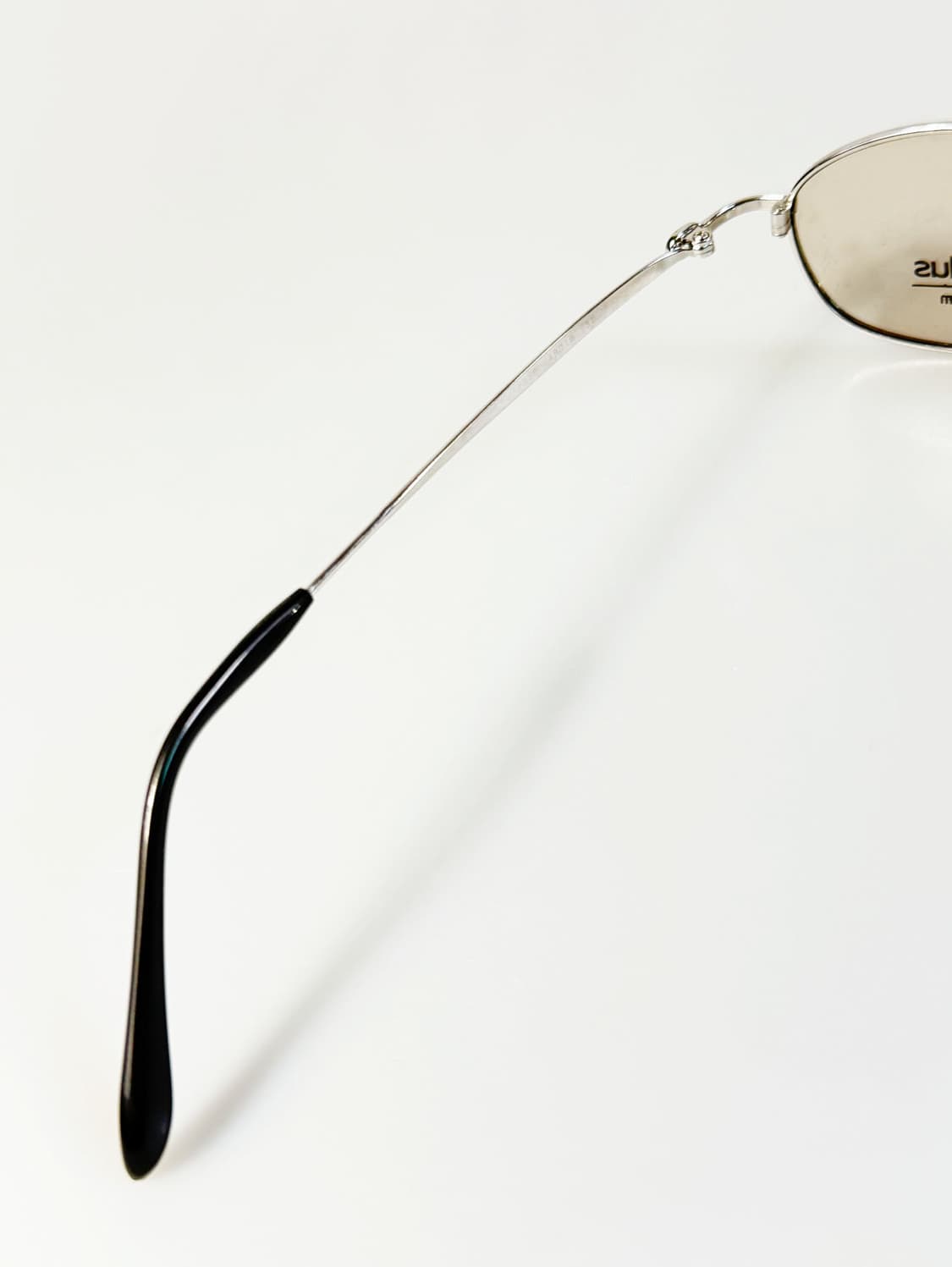 Jeep Plus 실버 티타늄 슬림 오벌 프레임 빈티지 틴트 안경 상품이미지7